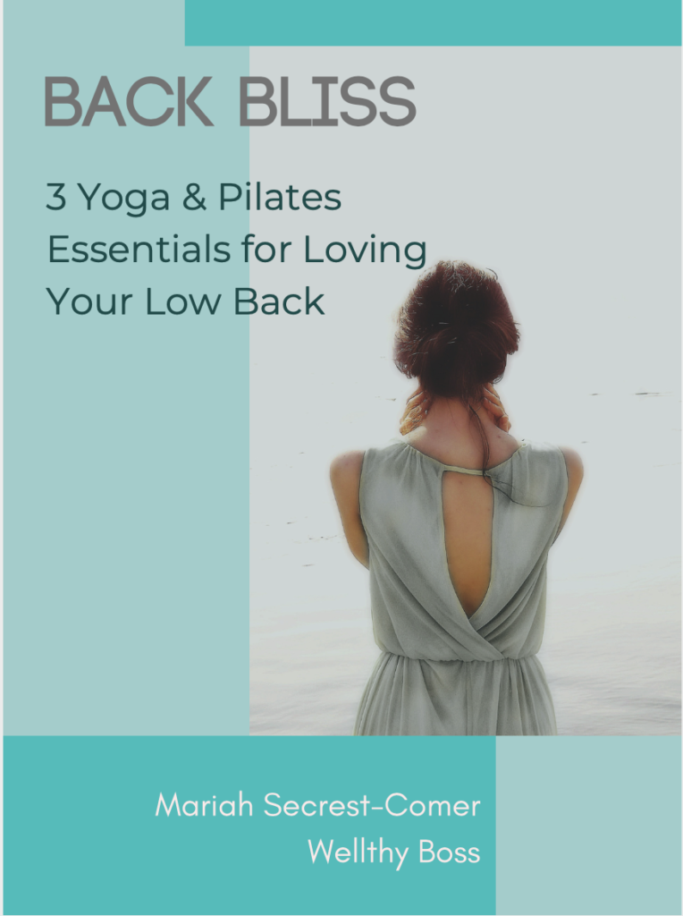 Yoga and Pilates for lower back pain.