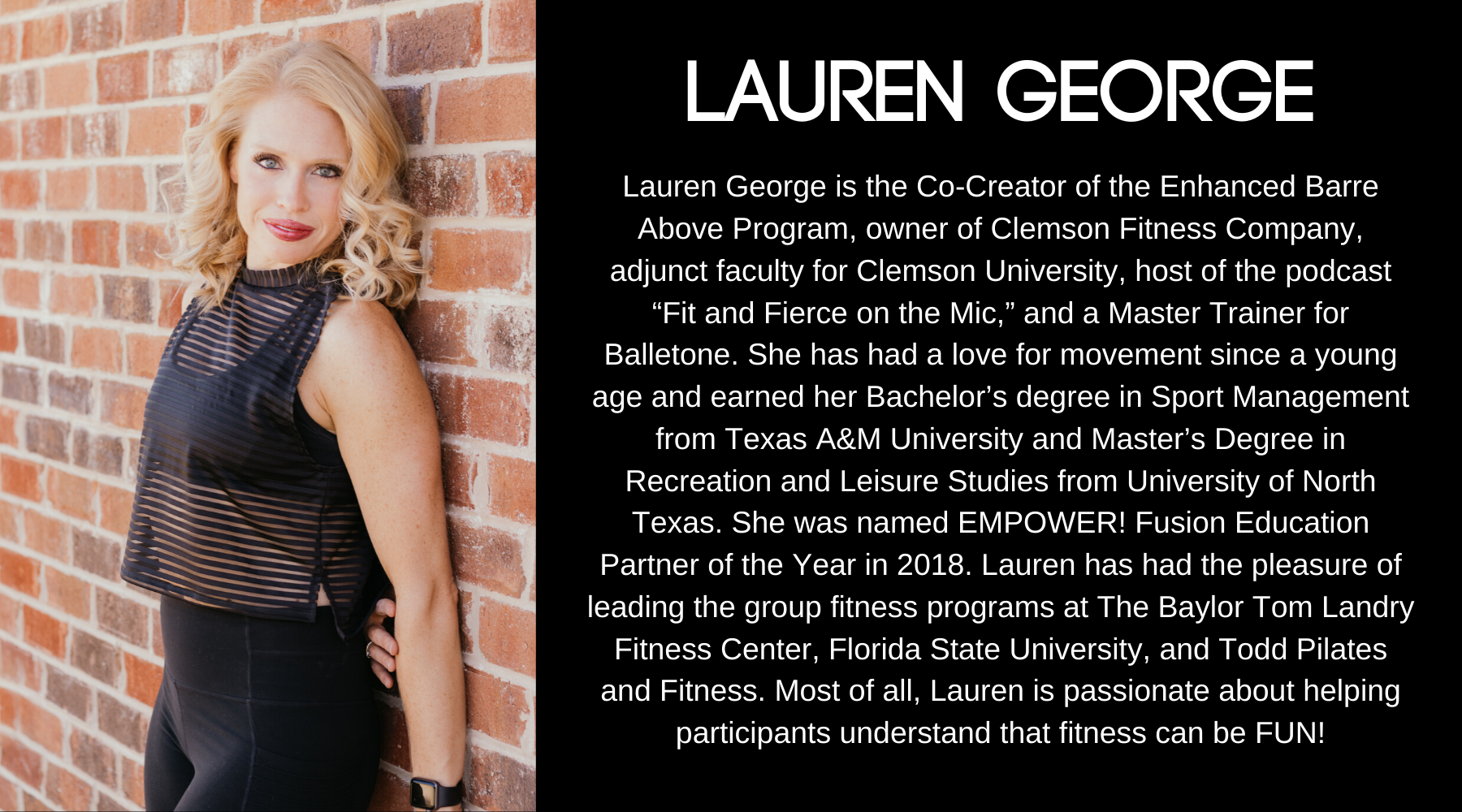 lauren george bio