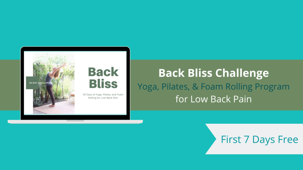 Back Bliss Challenge