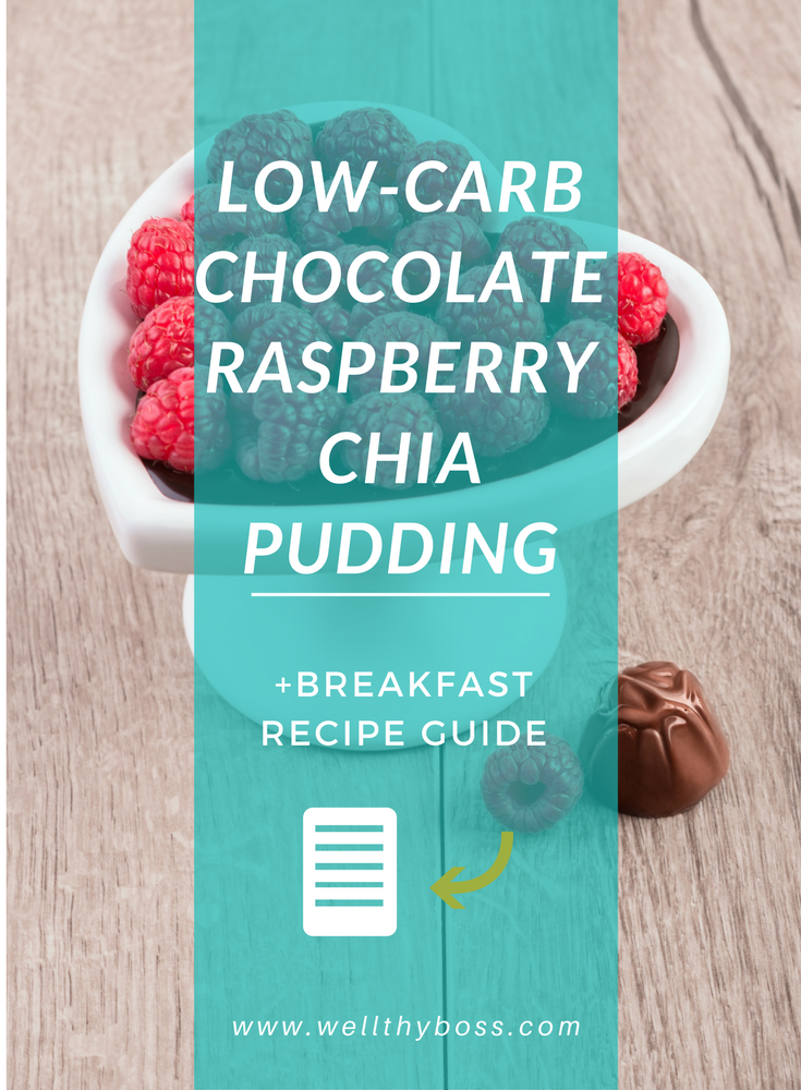 Chocolate Raspberry Chia Pudding