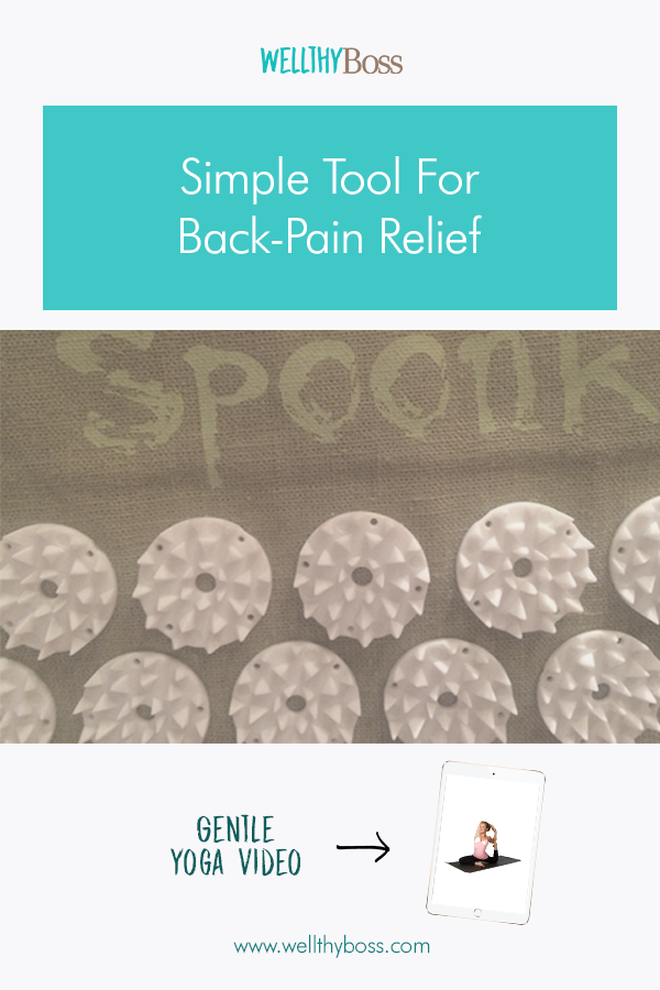 Simple Tool For Back Pain Relief