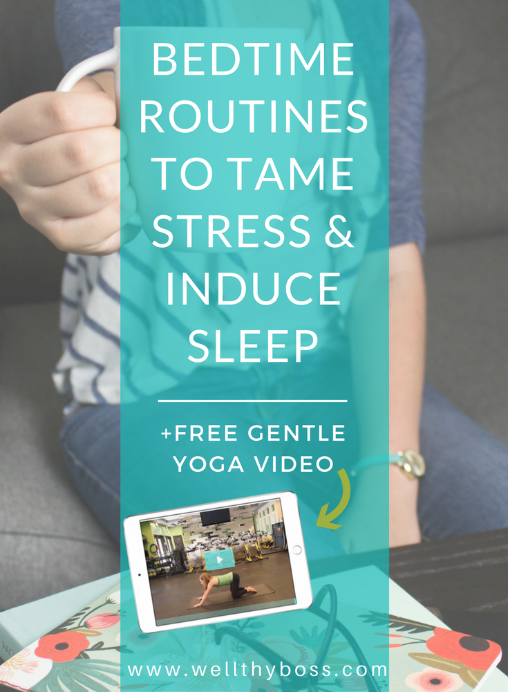 Bedtime routines for entrepreneurs to tame stress and induce sleep.
