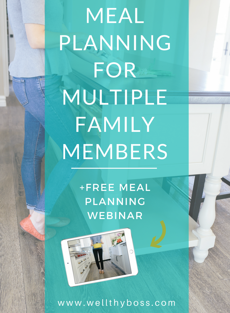 Healthy Meal Planning for Multiple Family Members