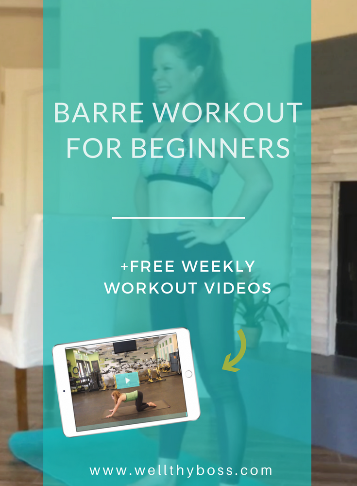 Barre Workout for Beginners--15 Minute At-Home Workout With No Equipment