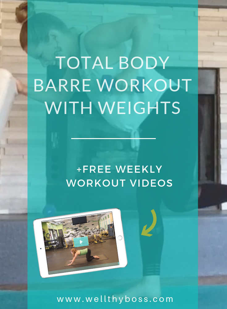 Total Body Barre Workout With Weights_ Barre Yoga Fusion Workout