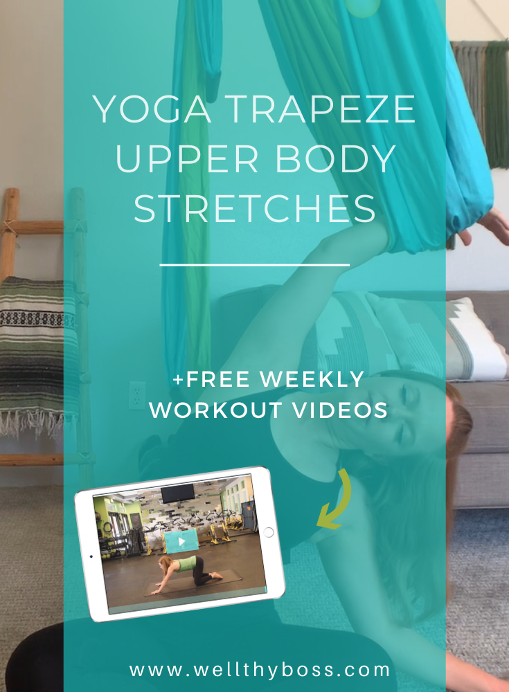 Yoga Trapeze Upper Body Stretches - Wellthy Boss